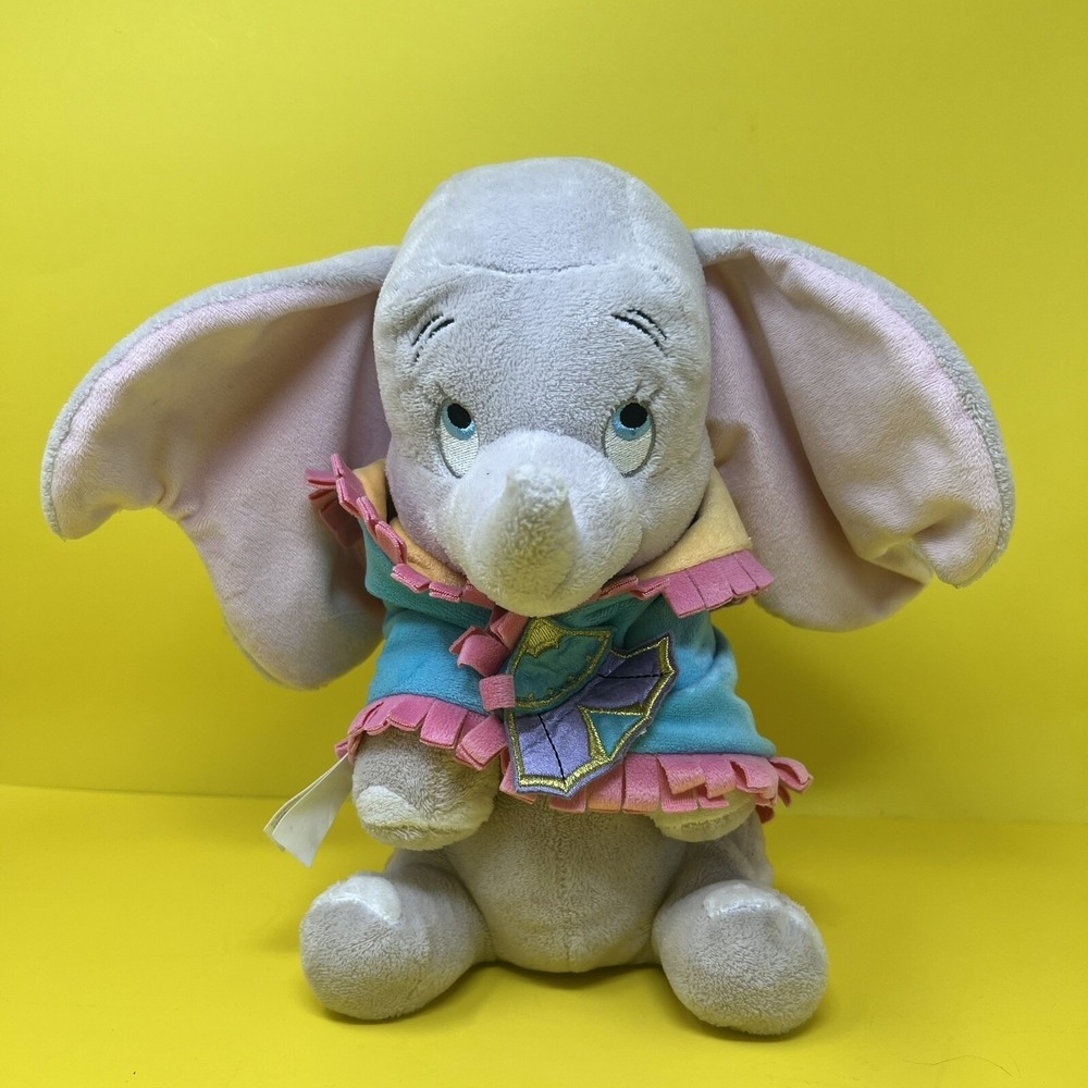 Disney Parks Disney Babies Dumbo Elephant Baby Plush with Blanket Stuffed Animal